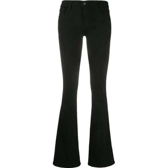 J. BRAND Sallie Mid Rise Bootcut Jeans Vanity Black Sz 29 NWT $188 {3P38} - Picture 2 of 4